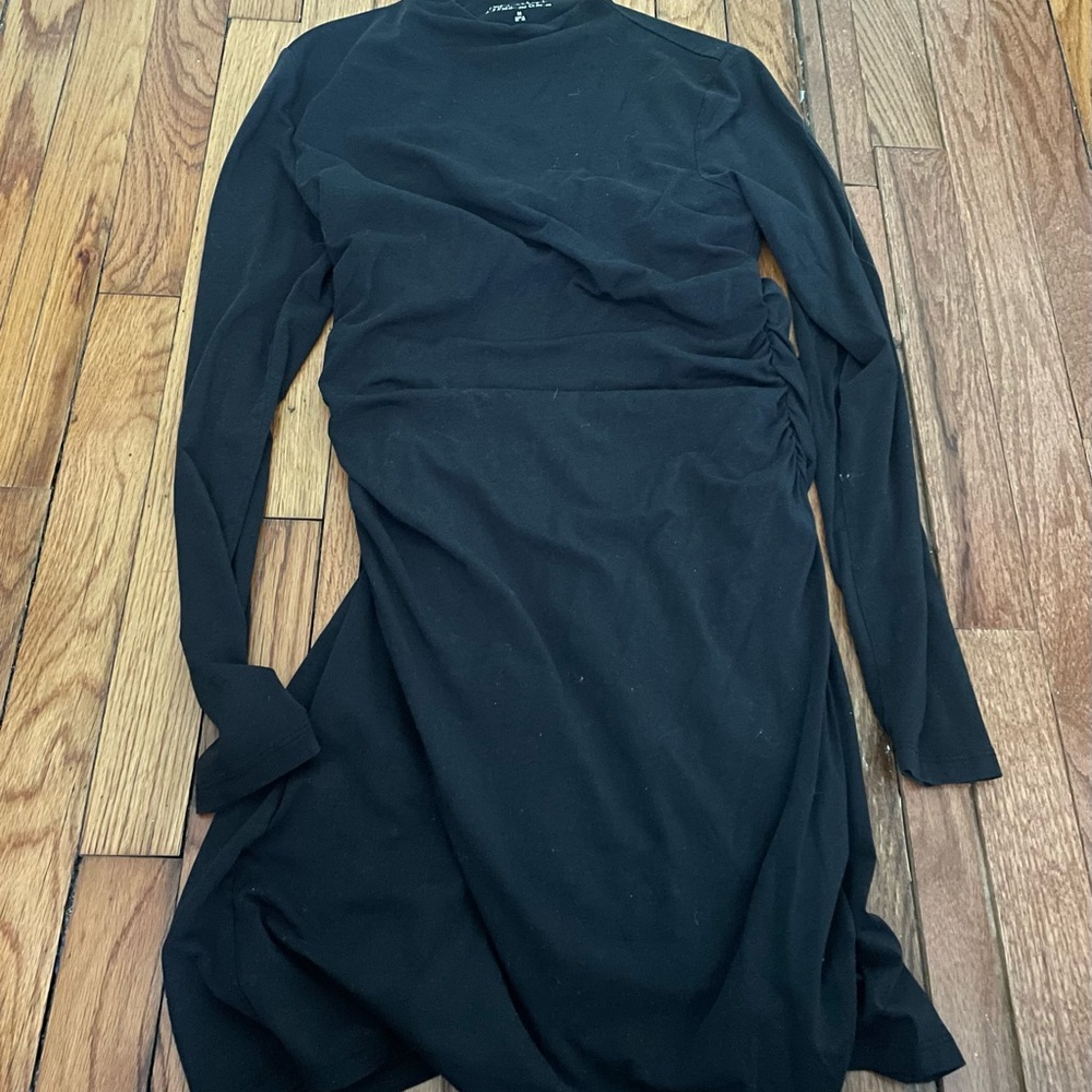 Abercrombie & Fitch Black Long Sleeve Dress